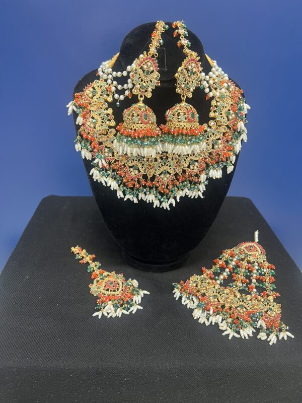 Bridal Mendhi Jewellery Set