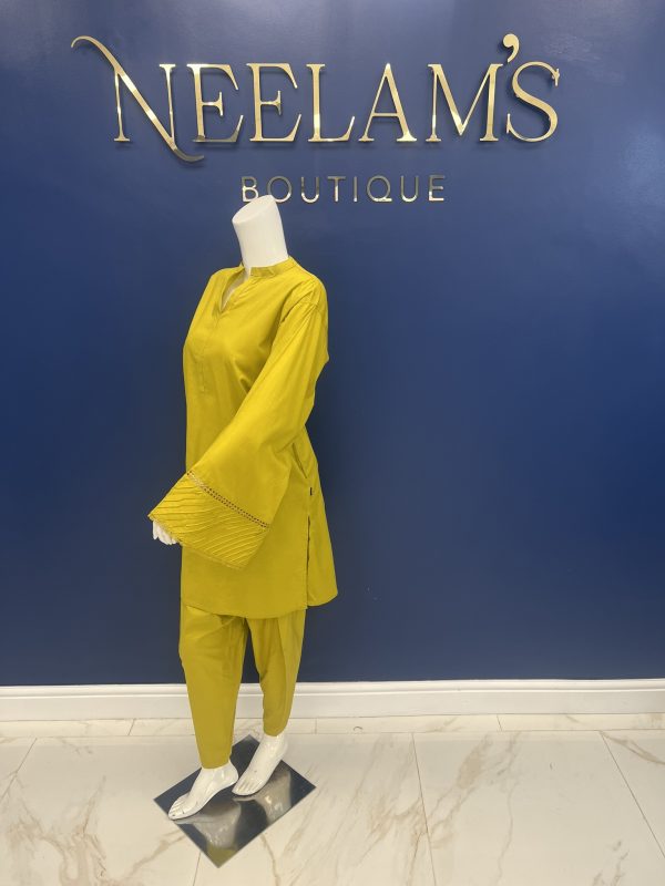 Ego Collection Mustard Bell Sleeve - Image 4