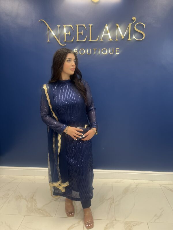 NB Blue Sequin Classic - Image 3